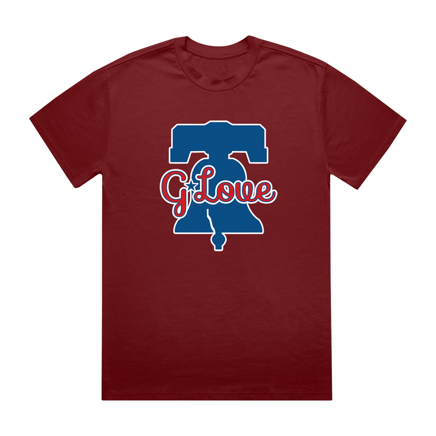 Phillies maroon online t shirt