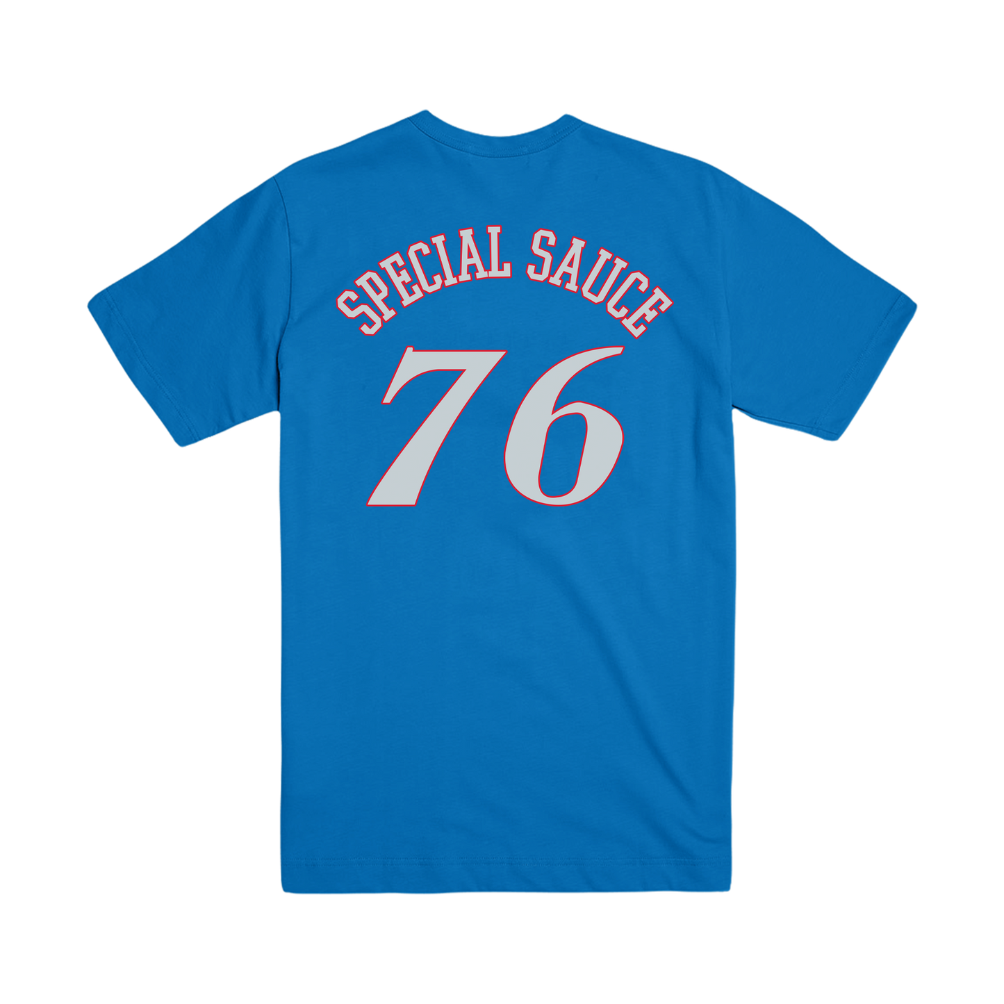 Sixers 76 Tee (Royal Blue)