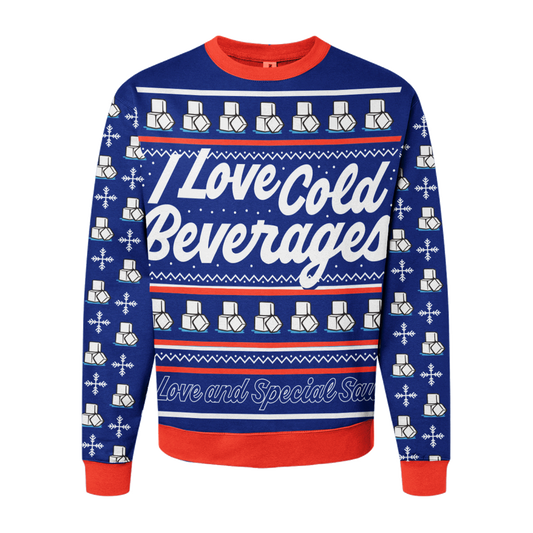 Cold Beverages Custom Sweatshirt