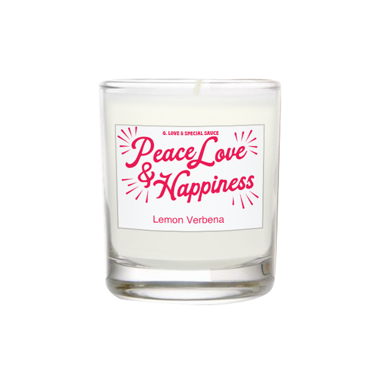 Peace Love Happiness Candle (3oz)