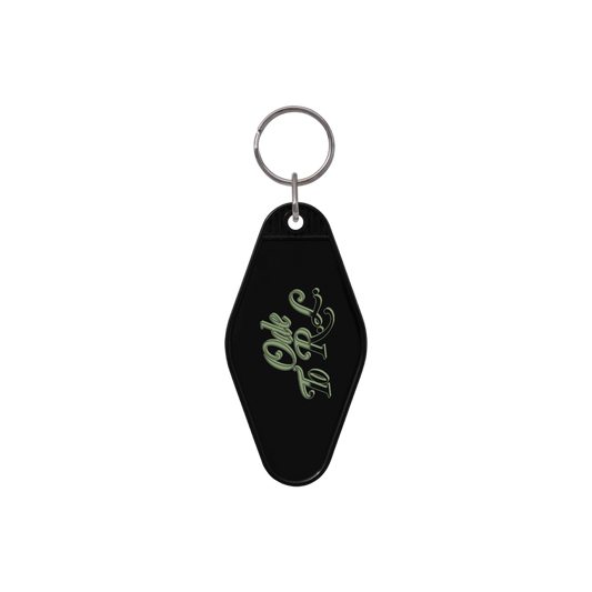 Ode To R.L. Hotel Keychain (Black)