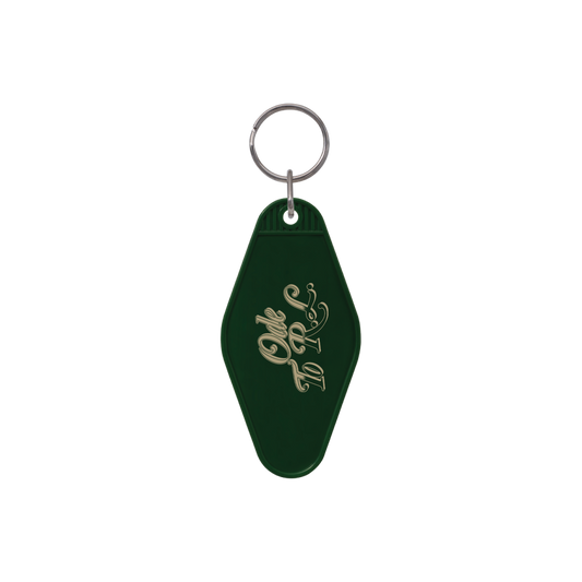 Ode To R.L. Hotel Keychain (Green)